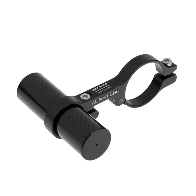 Soporte de lámpara de Bicicleta Macarena Extensor del manillar negro