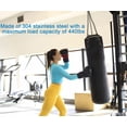 thumbnail image 2 of Juego de 4 Cadenas para Columpio JACNITAD 25 cm con 4 Mosquetones, Capacidad de 200 kg, 2 of 9