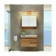 thumbnail image 3 of Natural Wood Vanity Light, Solid Wood Linear Light Bar For Bathroom Vanity, Mirror Front Lamp With Switch, Energy Saving LED Light, Easy Installation, Nordic Wooden Bath Vanity Lighting, 3 of 4