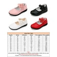 thumbnail image 2 of Fangasis GIRLS LEATHER DRESS SHOES SCHOOL INFANT JUNIOR ANKLE STRAP WEDDING PARTY SHOES, 2 of 7