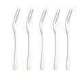 thumbnail image 2 of PRETXORVE Stainless Steel Fruit fork Household Dessert fork Cake fork Stainless Steel Small fork, 2 of 9