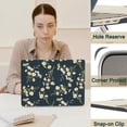 thumbnail image 2 of Pattern Case for MacBook 12 inch 2017 2016 2015 A1534 with Retina Display,Matte Frosted Plastic Laptop Hard Shell Case Protective Cover for MacBook 12" A1534,Daisy, 2 of 7