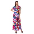 thumbnail image 2 of Womens Floral Print A-Line Dress, 2 of 5