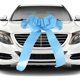 thumbnail image 1 of Big Car Bow WWTIANFC Lazo gigante azul para envolver regalos, 76 cm, 1 of 5