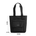 thumbnail image 3 of Lightweight Commute Tote 10.62x4.72x12.59in Nylon Medium Shoulder Bag Black Pink Dark Blue Adjustable Strap Daypack Casual Crossbody Satchel Practical Everyday Essential​, 3 of 8