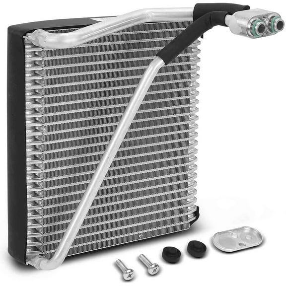 A-Premium A/C Evaporator Core Compatible with Kia Soul 2010 2011 2012 2013, with Pressing Plate, Replace# 971402K000