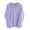 Purple, variant on Karymi Hoodies for Women Long Sleeves Solid Color Pullover Hooded Adjustable Drawstring Sweatshirt Casual Drop Shoulder Tops for Fall Winter