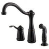 Pfister Marielle High Arc Kitchen Faucet with Sidespray, Available in Various Colors