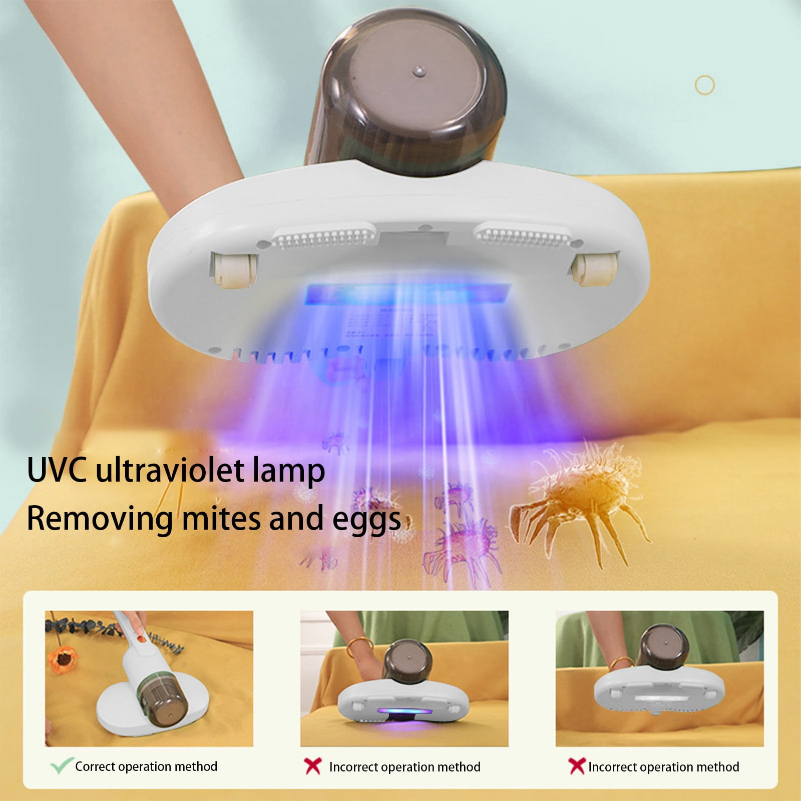 500+ Saves! YZEGDCH Cordless Vacuum Cleaner for Home 40000Pa/450W Stick Vacuum, Charging Wall Dock, Anti-Tangle Vacuum Cordless for Pet Hair/Carpet/Floors