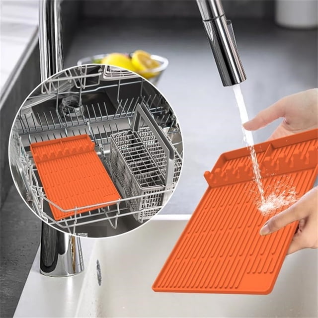 Boreal Craft Griddle Mat Barbeque Grill Accessories Tools For Silicone Mat Side Shelf Mat Grill Pad For Outdoor Grill Kitchen Counter Spatula Mat With Pad For Kitchen Cooking Clean Grill Liner