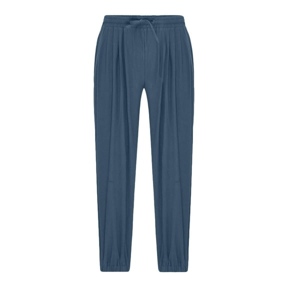 qolati Mens Baggy Sweatpants Drawstring Elastic Waist Athletic Jogger Pants Casual Workout Gyms Streetwear Lounge Pants