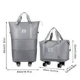 thumbnail image 6 of Eoperou Duffel Bag Suitcase: Expandable Design Waterproof Tear-Resistant Multiple Compartments Luggage Bag, 6 of 8