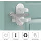 thumbnail image 4 of 4pcs Safety Lock Doors and Handles for Children Door Lever Lock, Window Safety Baby Safety Door Block, Door Handle Block, 4 of 5