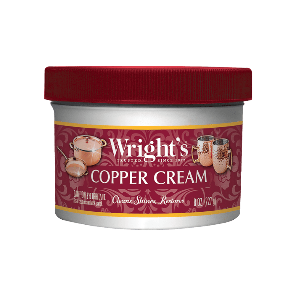 Wright's Copper and Brass Cream Cleaner 8 Ounce