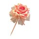 thumbnail image 2 of Faux Rose Pen with Pinks Fabric Flower and Bow Ballpoint Writing Gift for Women Girls Valentine teacher's day Thanksgiving Day and year round holiday, 2 of 7