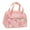 Pink, variant on Guanhe Foldable Picnic Basket for Hot/Cold Food Delivery, Camping Insulated Cooler Bag Outdoor Indoor
