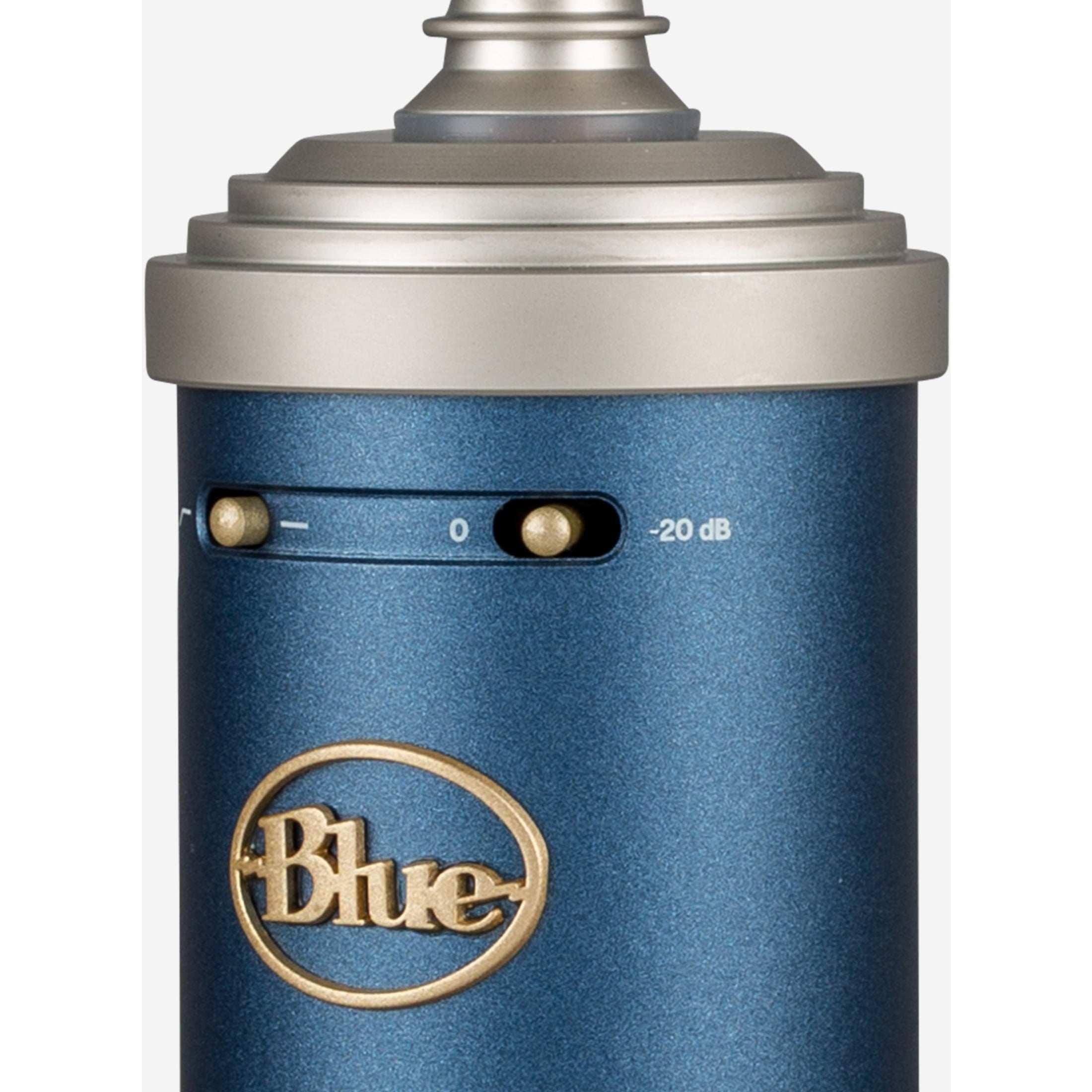 Blue Bluebird SL Wired Condenser Microphone - 20 Hz to 20 kHz - 50 Ohm -20  dB - Cardioid - Shock Mount - USB