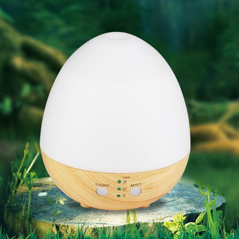 Home Egg Shaped USB Ultrasonic Air Purifier Aroma Diffuser Mist