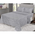 thumbnail image 4 of RUVANTI 100% Cotton Flannel Sheets King 4 Pcs Flurry Friends, 4 of 8