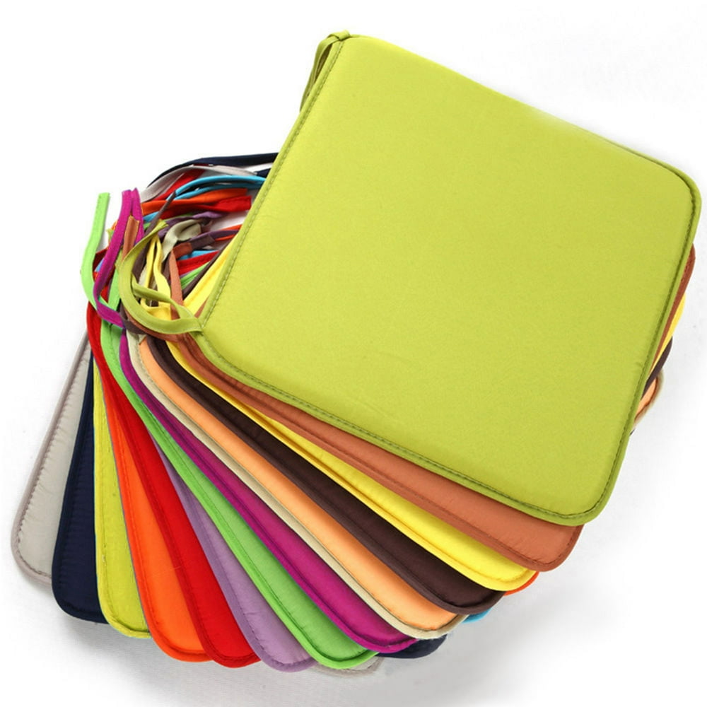 Top Pet 40x40cm Seat Cushions Outdoor Indoor Square Soft Tie On Chair