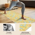 thumbnail image 4 of 74x26 Inch Yoga Towel, Sweat Absorbent Non-Slip Mat for Hot Yoga, Pilates & Fitness,Dolphin Variety Yellow Pattern, 4 of 5