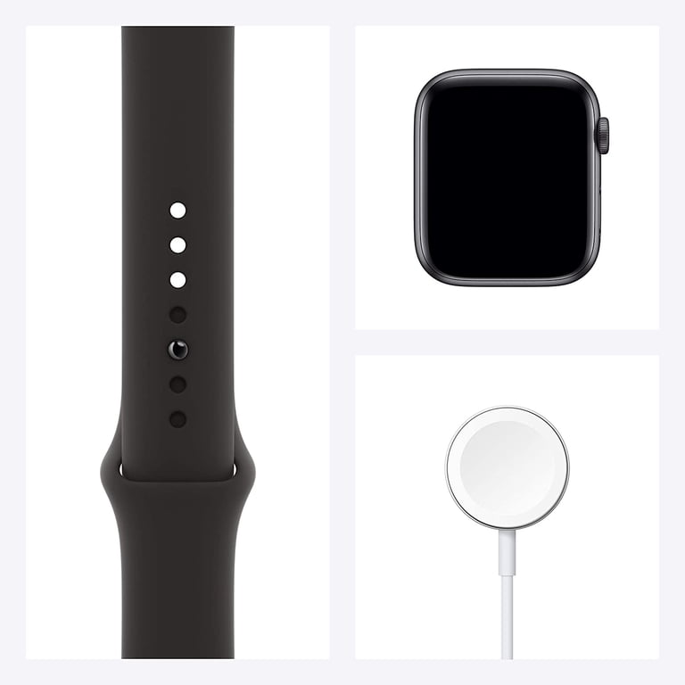 Apple Watch 6 GPS Cellular, 44mm Space Gray Aluminium, Always-On
