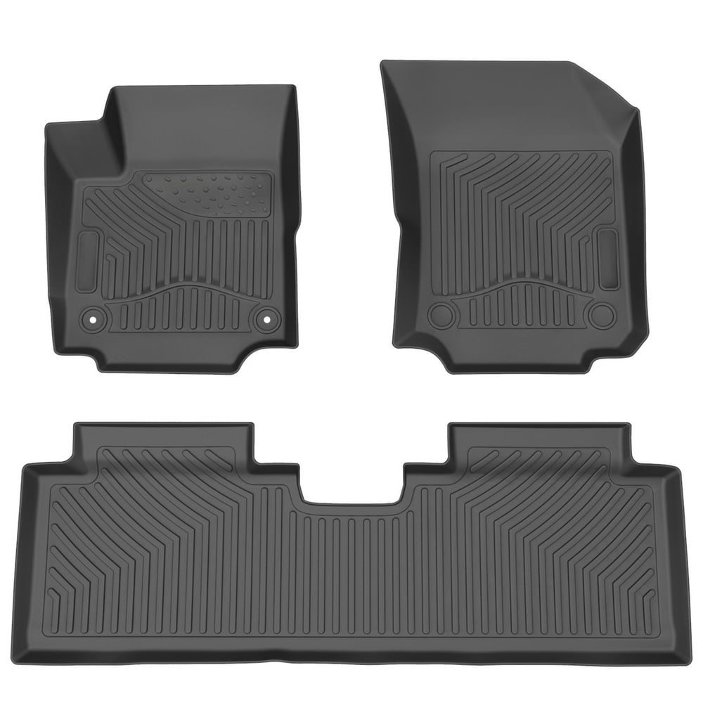 Heavy Duty Rubber Floor Mats Black for 20182020 Chevrolet Equinox Full