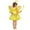 Yellow, variant on Landzoo One Glowing Fairy For Girls With Light Up Wand And Floral Four Piece Dress Up Play Cute Cozy Girls And Boys Outfits One Size