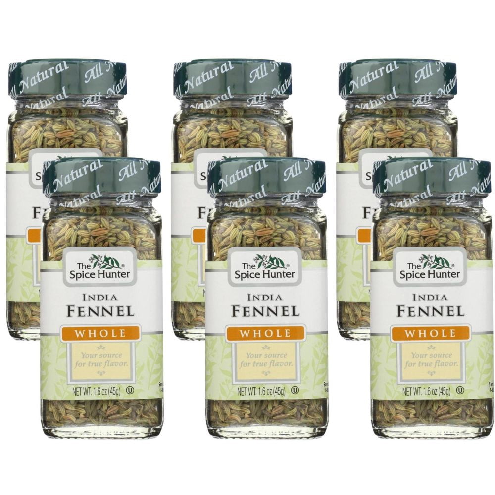 (Pack Of 6) Spice Hunter Fennel Indian Whole 1.6 Oz