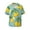 Lemon2, variant on offers the Leopard Neon Rainbow Gradient for Men's Casual Short-sleeved Shirt, a button-up collared shirt with a pocket, perfect for beach vacations and yacht travel in the 4X-Large size.