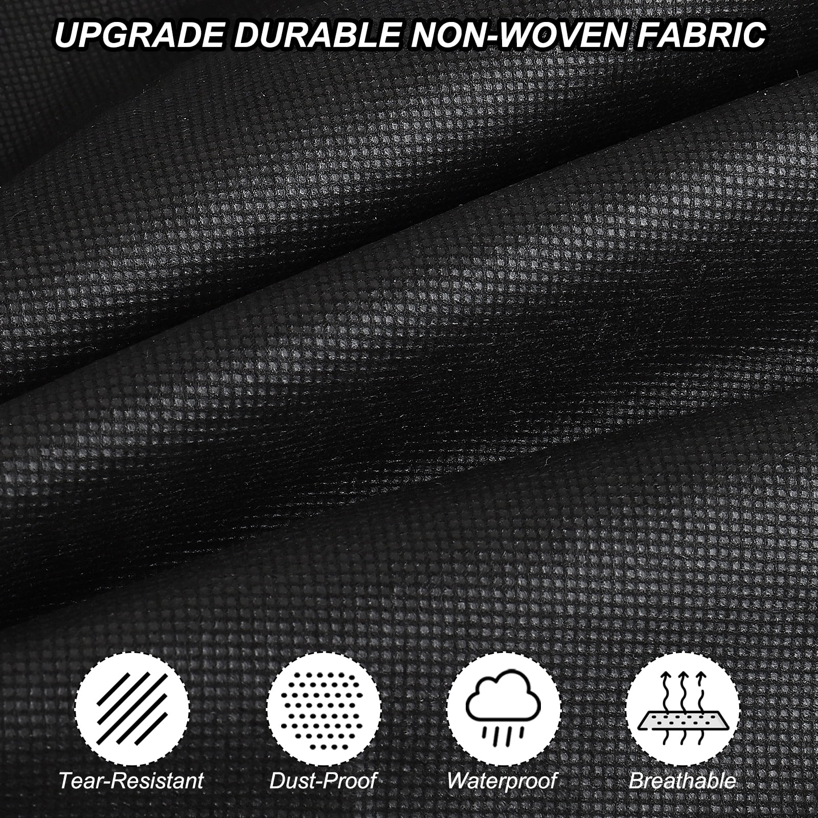 Uxcell 60 Inch Garment Bag Suit Bags for Closet Storage and Travel Hanging Clothes for Coat Jacket, 2 Pack (60*24*4")