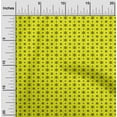 thumbnail image 1 of oneOone Cotton Poplin Twill Yellow Fabric Merry Christmas Diy Clothing Quilting Fabric Print Fabric By Yard 56 Inch Wide, 1 of 4