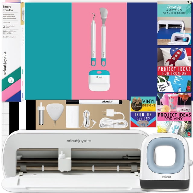 Máquina de corte Cricut Joy Xtra con EasyPress Mini + Accesorios