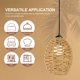 thumbnail image 4 of unbranded Pantalla Tejida Para De Con Material Premium Y Aspecto Natural Color, 4 of 6