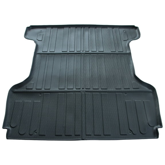 Leadwolf For 2007-2021 Toyota Tundra 5.6 Ft Blk Rubber Truck Bed Floor Mat Liner