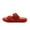 Red, variant on Fame Pillow Recovery Sandals for Women, Adjustable Double Buckle Waterproof EVA Cloud Slides for Women