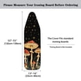 thumbnail image 4 of HELLHERO Iron Board Cover Polyester Fiber Fabric Home Protective Cover Table Top 15"x54" Mushroom Starry Sky Design, 4 of 4