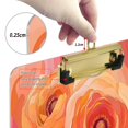 thumbnail image 6 of FORMRS Acrylic Clipboard with Low Profile Clip Standard A4 Letter Size, 12.5" x 9", Pink Flowers, 6 of 8