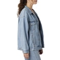 thumbnail image 5 of Levi Strauss Signature Women's Loose Trucker, Sizes XS-XXL, 5 of 6