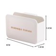 thumbnail image 4 of Huayishang Storage Box Storage Box Refrigerator Side Door Hanging Small Sauce Bag Office Supplies Stationery Removable Storage Box, Kitchen Essentials Clearance Sale White, 4 of 6