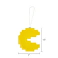 thumbnail image 5 of Pixil Pac-Man Collectible Decoupage Christmas Ornament, Yellow, Plastic, by Ruz, 5 of 5