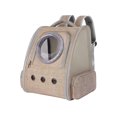 thumbnail image 1 of Greeniant Bolsa de almacenamiento de lino plegable con mayor espacio y capa interior hipoalergénica Diseño transpirable Durabilidad No tóxico Suministros para gatos caqui 33*29*42 CM, 1 of 6