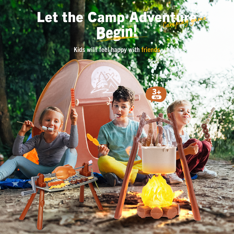 Welltop Kids Playhouse Set with Pop-up Tent, Children's Indoor