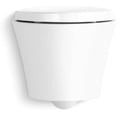thumbnail image 2 of Kohler 31539-0 Veil Wall-Hung Compact Elongated Toilet with Dual-Flush - White, 2 of 4