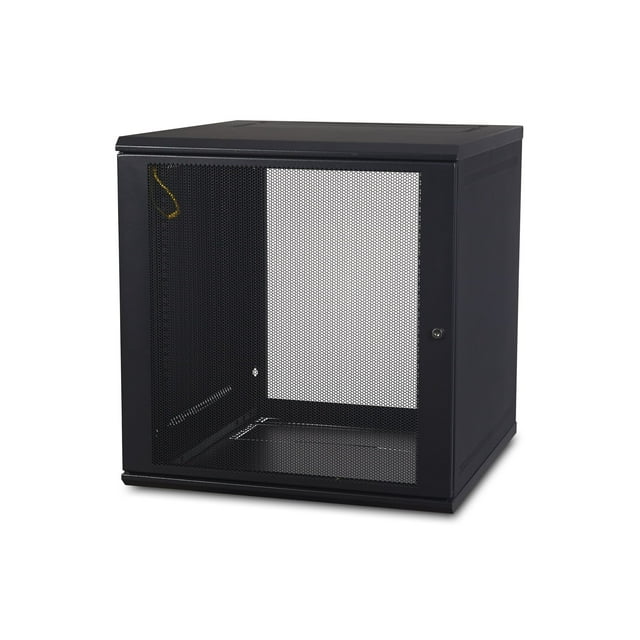 APC NetShelter WX AR112 - Cabinet - wall mountable - black - 12U - 19"
