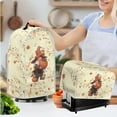 thumbnail image 2 of Renewold 2 Slice Toaster Cover Blender Covers for Thanksgiving Decorations Pumpkins Fall Maple Leaves Kitchen Small Appliance Cover 2 Slice Wide Slot Bread Toaster Cover and Blender Cover, 2 of 6