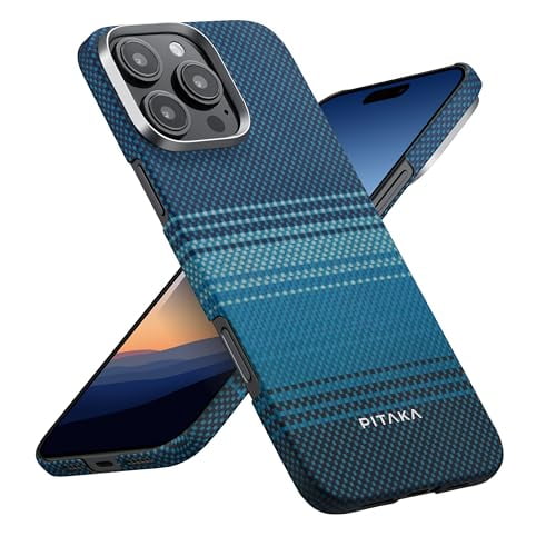 Open Box PITAKA IPHONE 16 PRO CASE COMPATIBLE WITH MAGSAFE THIN & LIGHT MOONRISE