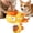 Yellow, variant on Fizzibud Cat Treat Toy, Duck-Shaped Interactive Treat Dispenser & Slow Feeder for Cats & Dogs, Puzzle Toy for Healthy Eating & IQ Training