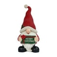 thumbnail image 5 of Hi-Line Gift Ltd 85187-G Merry Christmas Santa with LED Lights Lighted Christmas Decor Battery Operated Indoor Use Only, 5 of 5