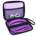 thumbnail image 1 of Lámpara de lectura EastPin Neck, color morado, con funda de almacenamiento recargable, 1 of 8